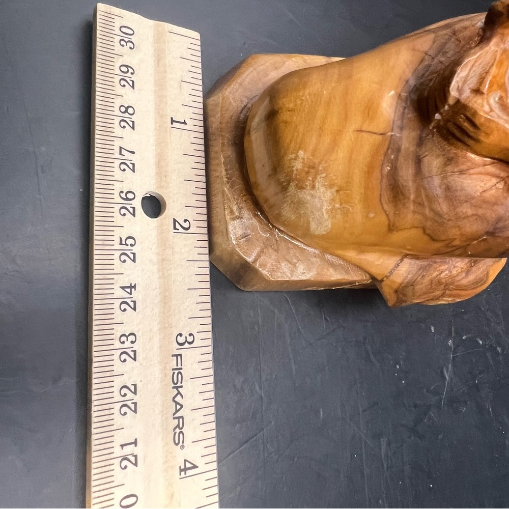 Handcrafted Wooden Sculpture - Picture 8 of 8